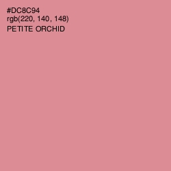 #DC8C94 - Petite Orchid Color Image